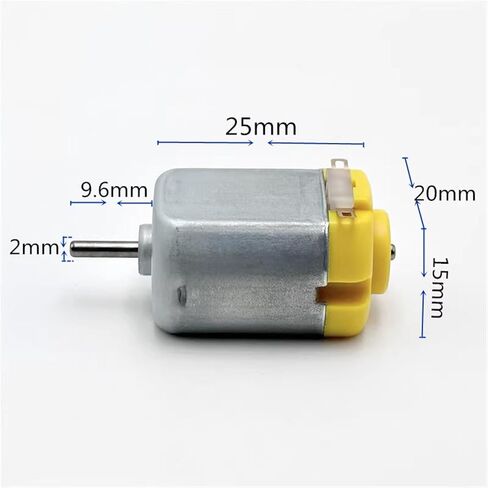 FN-130AN-18100 Mini 130 Motor DC 1.5V 3V 3.7V 5V 15800RPM High Speed Micro 20mm Electric Motor 1Pcs in Saudi Arabia