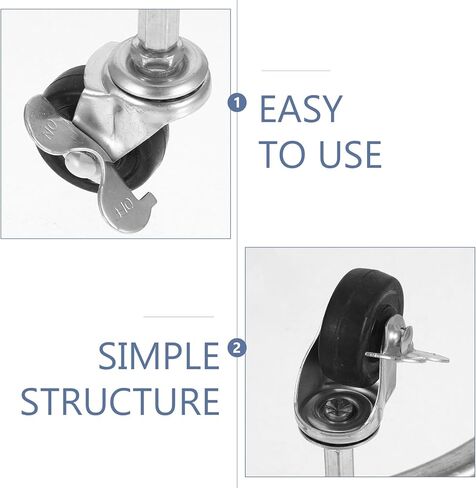 BESPORTBLE Movable Propane Tank Holder 20Lb Cylinder Stand with Brake Wheels Gas Cylinder Base Plate Cart for Easy Transport and Stable Support in Saudi Arabia