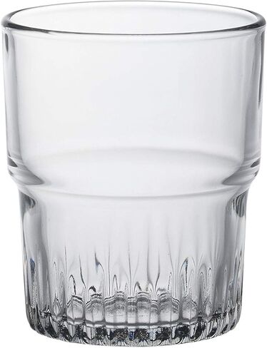Duralex Empilable water glass 160ml, stackable, without filling mark, 6 Glasses, Silver in Saudi Arabia