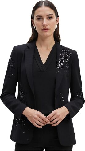 Anne Klein Women's One Button Embellished Blazer in Saudi Arabia