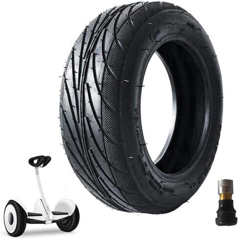 إطار فراغ 70/80-6.5، إطار بديل للسكوتر الذكي ذاتي التوازن مقاس 11 بوصة، لسكوتر Segway Ninebot S-Plus الذكي ذاتي التوازن [إطارات بدون أنابيب] [غير قابلة للانزلاق] [مقاوم للصدمات] (عبوتان) in Saudi Arabia