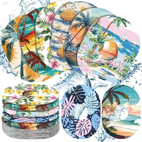 32 Pack Adhesive Patches Compatible with Dexcom G7 & Stelo CGM Patches Summer Beach Waterproof & Sweatproof Adhesive Tape Stickers Diabetic Sensor Covers Flexible Breathable Pre-Cut Patch in Saudi Arabia