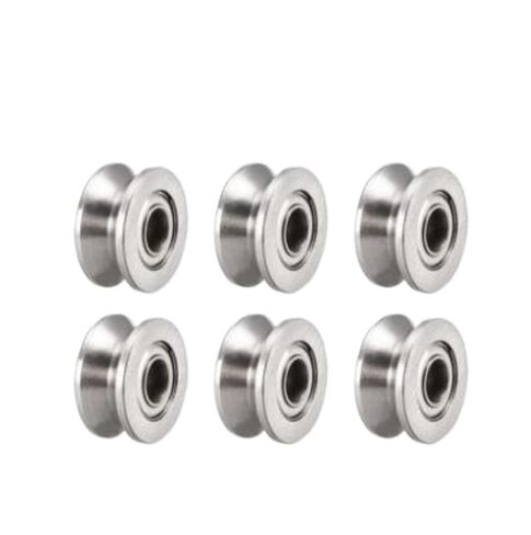 Bimetal Seal Shield Micro deep Groove Bearing 10/20/50pcs V624ZZ 4x13x6mm V Groove Sealed Ball Bearing Guide Track Roller Bearing in Saudi Arabia