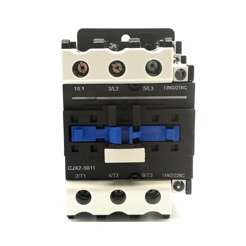 CJX2-5011 موصل تيار متردد، 50 هرتز، 1NO+1NC، خيارات الجهد المتعددة 24 فولت - 380 فولت، التحكم الصناعي in Kuwait