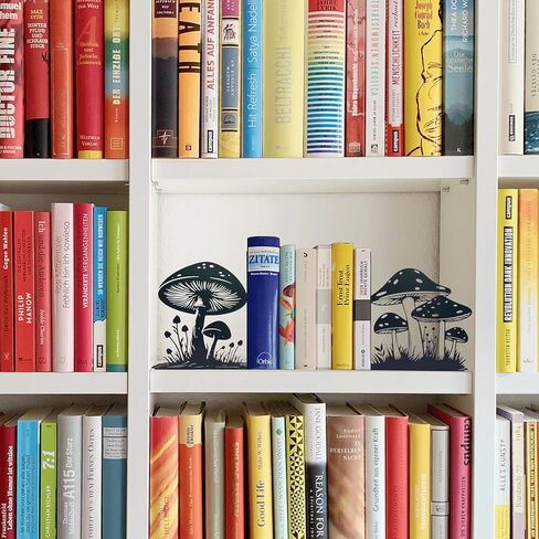 Cute Mushroom Decorative Bookends Unique and Stylish Book Ends Waterproof & Durable Perfect Size Ideal Gift for Mushroom Lovers in Kuwait