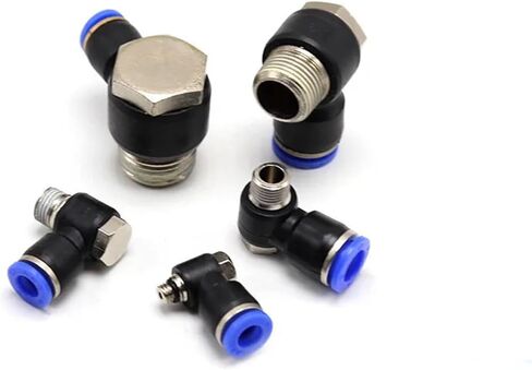 1 قطعة PH خرطوم اتصال الهواء المناسب 4-12 مللي متر ذكر الموضوع BSPT 1/4 "1/2" 1/8 "3/8" الحلمة النحاس اقتران سريع تركيبات هوائية (PH4-M5) in Kuwait