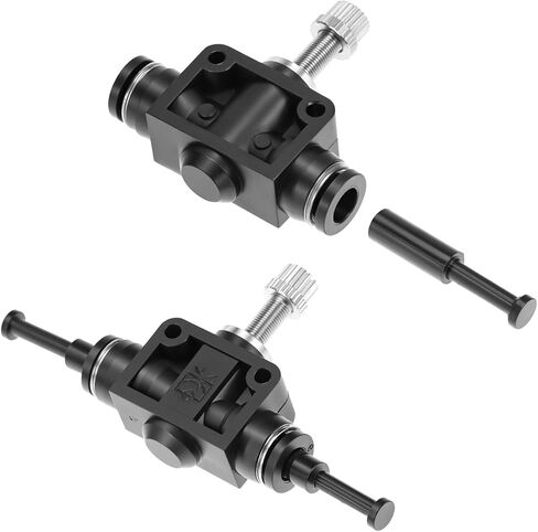QWORK Push-to-Connect Fittings, 20 Pack 1/4" Air Push Connector Cap Style Pneumatic Blanking Plugs for for 1/4 Inner Dia Tube Connect in Saudi Arabia