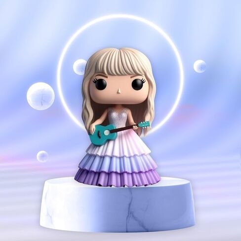 Cute Singer Star Doll Epoxy Resin Fashion Doll Singing Modeling, Charms Cartoon Style,The Best Gift for Music Fans and Friends (#1) in Saudi Arabia
