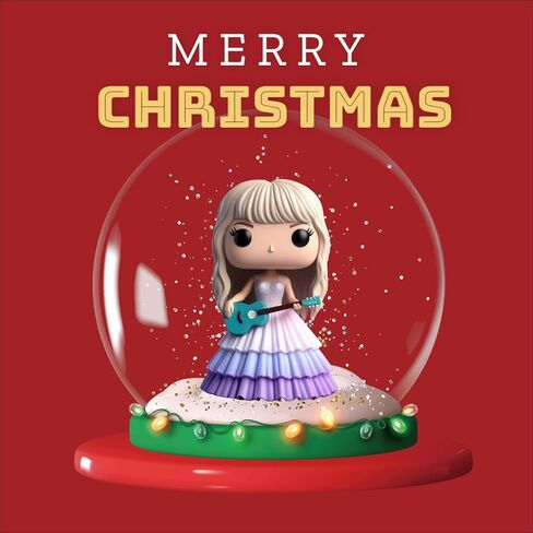 Cute Singer Star Doll Epoxy Resin Fashion Doll Singing Modeling, Charms Cartoon Style,The Best Gift for Music Fans and Friends (#1) in Saudi Arabia
