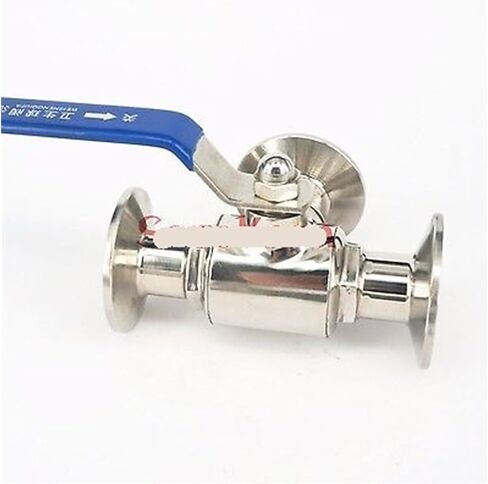 1-1/4" 32mm 304 Stainless Steel 1.5" Sanitary 3-Way L-Port Ball Valve in Saudi Arabia