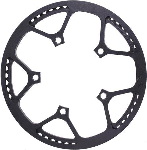 Universal Bike Chainring,52T/54T/56T/58T/60T BCD 130mm Bike Chainring with Chain Guard for 6 to 12 Speed MTB,EBike,Road Bike,City Bike,Folding Bike,Cargo in Kuwait