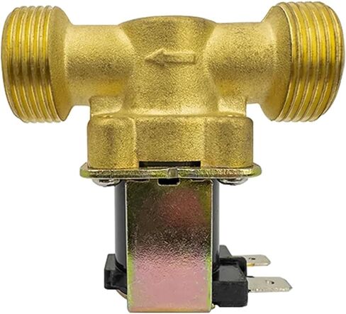 G3/4 Inch AC 110/220V DC 5/12/24V Normally Closed Brass Solenoid Valve 1Pcs(AC 110V) in Saudi Arabia