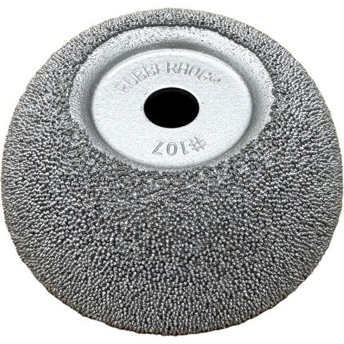 Rubberhog 2-1/2" x 1" Flared Contour Buffing Wheel 170 SSG 3/8" Arbor Hole in Saudi Arabia