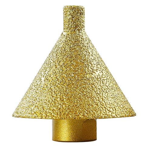 LOZLIN 2" Diamond Beveling & Reaming Wheel with 5/8-11 Arbor - Multi-Purpose Grinding Disc for Porcelain Marble Tile Chamfering Polishing Hole Enlargement in Saudi Arabia