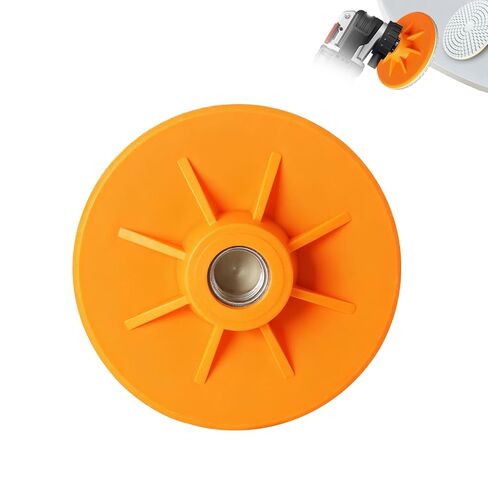 4" Diamond Polishing Pads for Angle Grinder 5/8"-11 UNC, Concrete & Stone Polishing Pads for Granite, Marble, Tile, Quartz, Glass, Ceramic - Wet/Dry Use Diamond Sanding & Edge Trimming Discs in Saudi Arabia