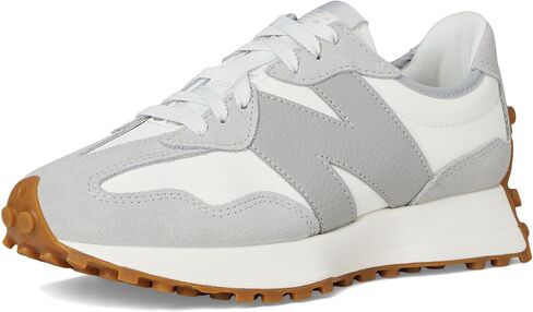 حذاء رياضي نسائي من New Balance 327، رمادي/زيتوني، 8.5 متوسط ​​أمريكي in Saudi Arabia