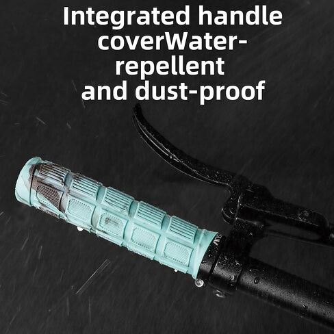Mountain Bike Grips with Single Lock for Handlebar, MTB Grips for BMX, E-Bike, Scooter, Beach Cruiser & Most Adult Bicycle Handlebar, Anti-Slip & Comfortable(Cyan-Black Camo) in Saudi Arabia