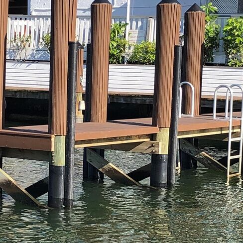 – Pile Wrap for Docks & Piers - 48 inch (20 feet) in Saudi Arabia