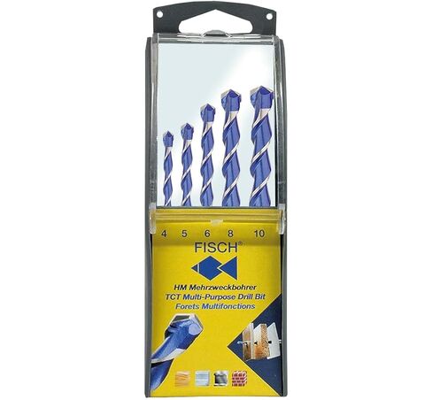 Fisch 5Piece Multi-Purpose Drill Bit Set, FSP-357810 in Saudi Arabia