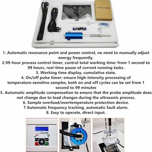 800W Homogenizer Cell Crusher Homogenizer,Homogenizers High Shear Homogenizer for Laboratory, 10~600ML Desktop High Speed Homogenizer Mixer (4mm) in Saudi Arabia