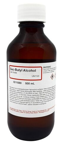 Laboratory-Grade Sec-Butyl Alcohol, 500mL - The Curated Chemical Collection in Saudi Arabia