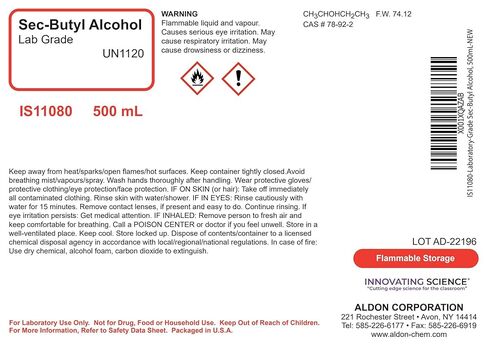Laboratory-Grade Sec-Butyl Alcohol, 500mL - The Curated Chemical Collection in Saudi Arabia