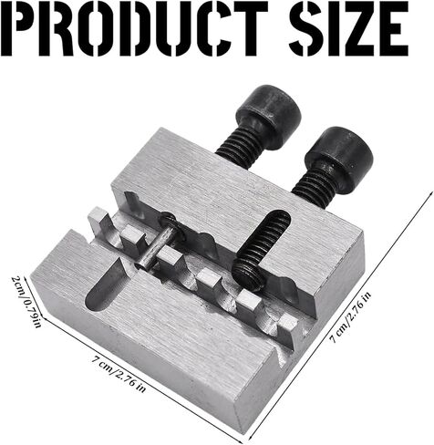 #35 Chain Breaker Tool Racing Chain Press Tool CNC Steel Constructure Silver in Saudi Arabia
