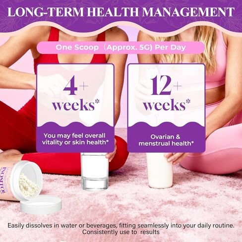 مكمل Myo-Inositol & D-Chiro Inositol للنساء، 4000 مجم: 100 مجم مسحوق Inositol، مكملات الخصوبة التوازن الهرموني للنساء دعم صحة المبيض، مع حمض الفوليك وفيتامين D، نباتي، 90 يومًا in Saudi Arabia