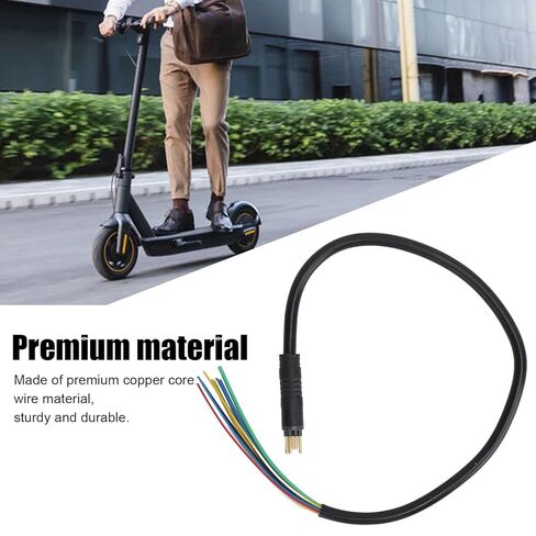Tissting 9-Pin Electric Scooter Motor Wire Harness - استبدال محول الكابل النحاسي الأساسي لإصلاح وصيانة عجلة محرك السكوتر الإلكتروني in Saudi Arabia