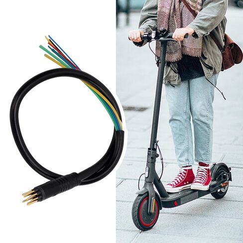Tissting 9-Pin Electric Scooter Motor Wire Harness - استبدال محول الكابل النحاسي الأساسي لإصلاح وصيانة عجلة محرك السكوتر الإلكتروني in Saudi Arabia