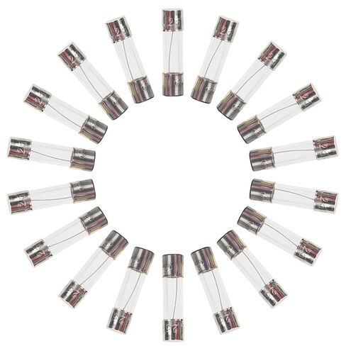 10 Values 100 pcs Christmas Light fuses 5x20mm Fuse 125V 0.5A, 1A, 3A, 5A, 7A, 10A, 15A and 3.6x10mm Mini Fuse 125V 2.5A, 3A, 5A, Fast-Blow Glass Fuses Assortment Kit in Saudi Arabia
