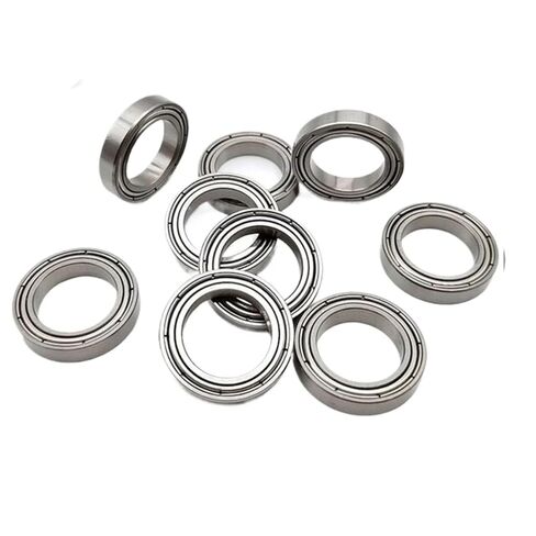 2Pcs 6808 6808-ZZ Thin Section Deep Groove Ball Bearings 40 X 52 X 7mm in Saudi Arabia