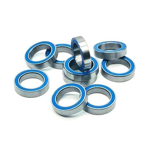 6701RS 12X18X4 مللي متر تحمل 6700RS 6702RS الكروم الصلب الكرات مع Bllue سدادة مطاطية 10 قطعة (6702RS 15x21x4) in Kuwait