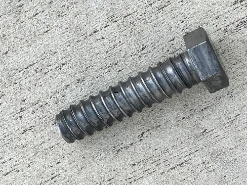 مسامير ربط لفائف Sandbaggy مقاس 3/4 بوصة × 3 بوصة - خيط ملف ذاتي التنظيف - قوالب الخرسانة، تشكيل سطح الجسر، وظائف الخرسانة مسبقة الصب (25، 3/4 بوصة × 3 بوصة) in Kuwait