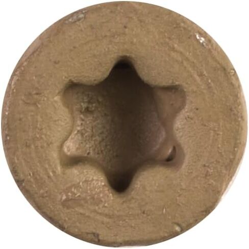 Simpson Strong-Tie HCKDSVT158S Deck-Drive DSV Wood Screw (Collated) — #8 x 1-5/8 in. T25 6-Lobe, Tan (1000-Qty) (Pack of 176) in Saudi Arabia