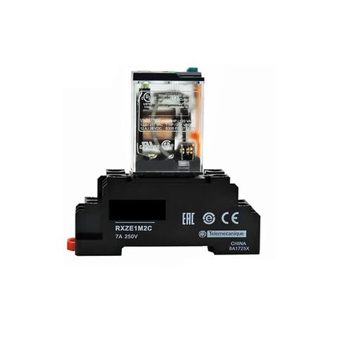 RXM2AB2JD Small electromagnetic Intermediate Relay 8-pin 12A DC12V Two Open and Close in Saudi Arabia