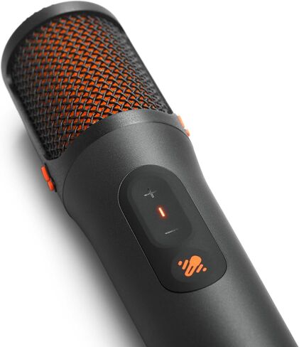 JBL EasySing Mics - Two Wireless AI-Powered Microphones with Real-time Vocal Removal, Seamless Connection, Plug in and Sing with Clear, Crisp Sound for Up to 10 Hours of Singing time (Black) in Saudi Arabia