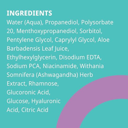 plusOne Cooling Hydration Mist – 3-in-1 Body & Face Spray with Niacinamide, Hyaluronic Acid & Ashwagandha – pH-Balanced Support for Menopause – 4oz in Saudi Arabia