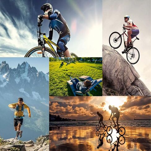 نظارات شمسية رياضية للرجال والنساء نظارات شمسية للحماية من الأشعة فوق البنفسجية 400 للجري وركوب الدراجات والبيسبول والصيد للاستخدام الخارجي (أبيض، وردي) in Kuwait