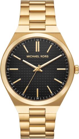 Michael Kors Men's Lennox Three-Hand Stainless Steel Bracelet Watch (Model: MK9227) in Saudi Arabia
