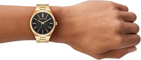 Michael Kors Men's Lennox Three-Hand Stainless Steel Bracelet Watch (Model: MK9227) in Saudi Arabia