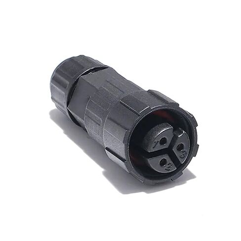 M16 IP68 Aviation Connector, 3 Pin Male-Female Screw Lock Docking for Outdoor Wiring, Electrical Engineers in Saudi Arabia