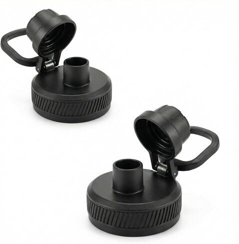 عبوتان من غطاء بديل متوافق مع زجاجات مياه Tal Ranger Pro & Manna، تناسب 18،26،40،64 أونصة، بلاستيك وسيليكون صالح للطعام، مانعة للتسرب، مقاومة للكسر، غطاء سهل اللف in Kuwait