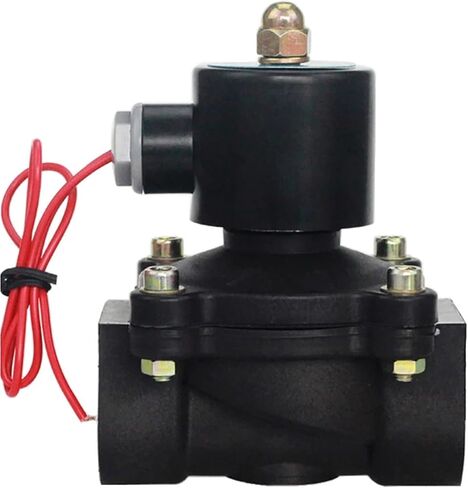 DN8-DN50 صمام الملف اللولبي الميكانيكي البلاستيكي DN8 مغلق عادة AC220V DC24V DC12V 1 قطعة (DN20 ، AC220V) in Saudi Arabia