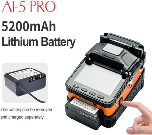SM & مم التلقائي FTTH الألياف البصرية لحام الربط آلة انصهار الألياف البصرية جهاز الربط Ai-5 برو Heating18S الربط 8S in Saudi Arabia