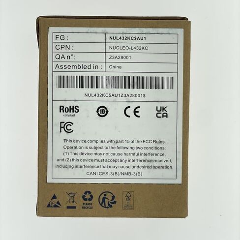 معالج STM32 Nucleo-32 NUCLEO-L432KC STM32L432KCU6، معالج ARM Cortex M4F in Saudi Arabia