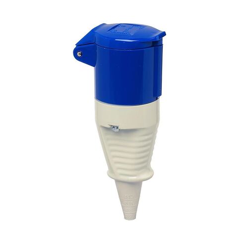 موصل مقبس صناعي مقاوم للماء والغبار، 16 أمبير، 3 دبوس، 230 فولت in Kuwait