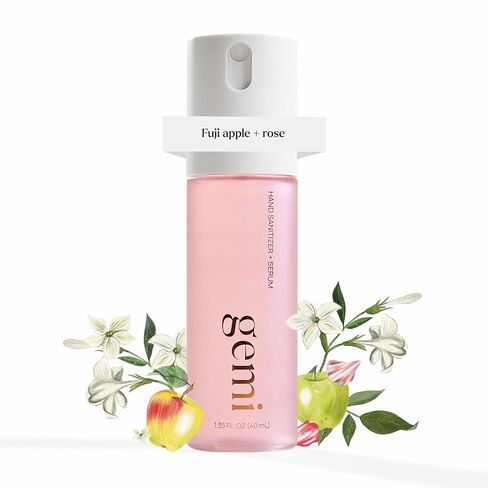 Hand Sanitizer + Serum™ | Elysium | Hydrating K-Beauty Formula with Centella, Vitamin B5 & Green Tea | Kills 99.9% of Germs | Amber Floral Scent with Vanilla & Peony | 650 Sprays in Saudi Arabia