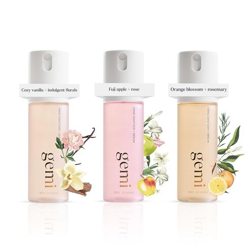 معقم اليدين + المصل ™ | الجنة | تركيبة K-Beauty المرطبة مع كينتيللا وفيتامين ب5 والشاي الأخضر | يقتل 99.9% من الجراثيم | رائحة زهور العنبر مع الفانيليا والفاوانيا | 650 بخاخ in Kuwait