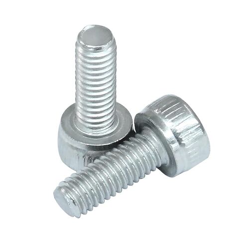 M3 x 30mm Silver Hex Socket Head Cap Screws Bolts, M3 30mm Shcs Bolts 304 Stainless Steel (18-8) Fully Threaded, 50Pcs in Saudi Arabia